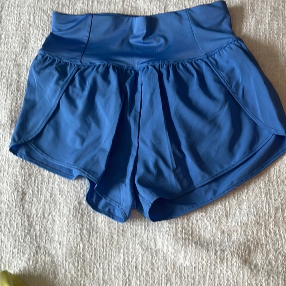 Love Tree Women's Vibrant Blue Athletic Shorts